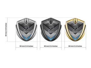 Hamann Car Logo Badges Tuning Style Shiny Metal Logo